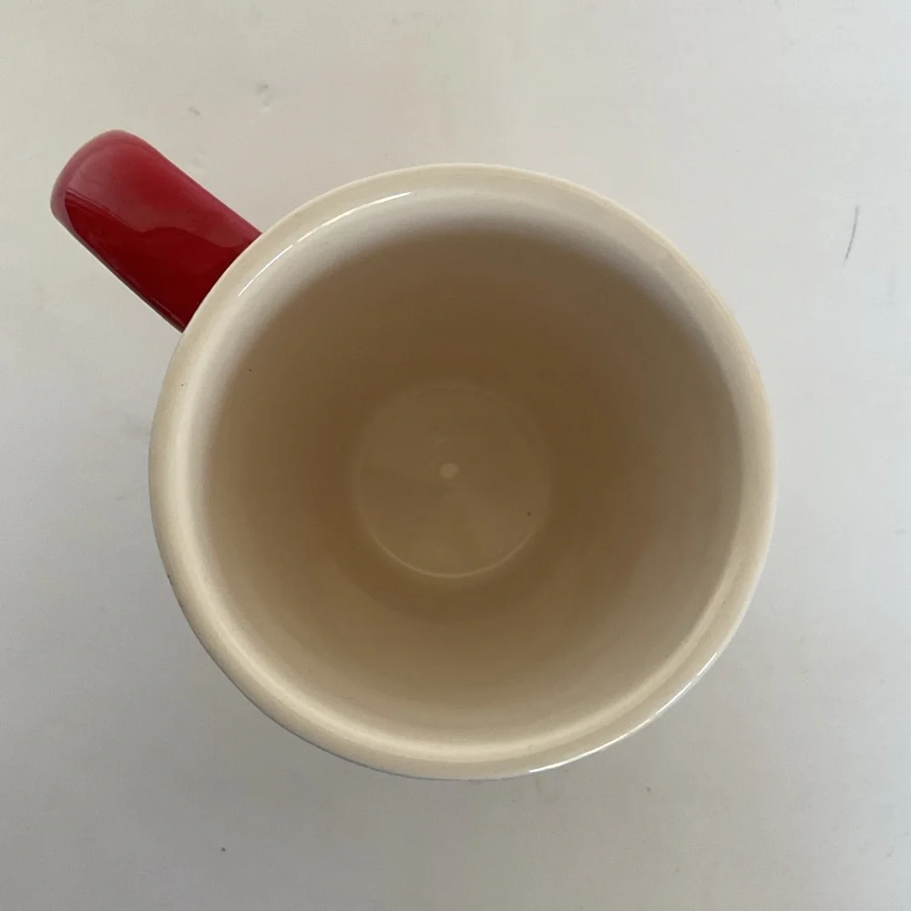 Pier 1 Christmas Village Tall Mug